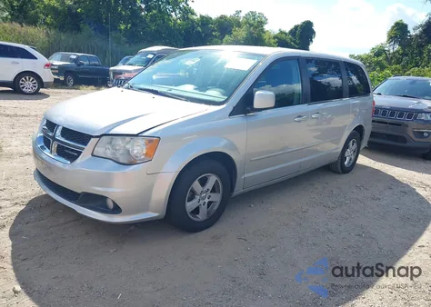 2012 Dodge Grand Caravan Crew z USA, uszkodzony, nr VIN 2C4RDGDG4CR129431